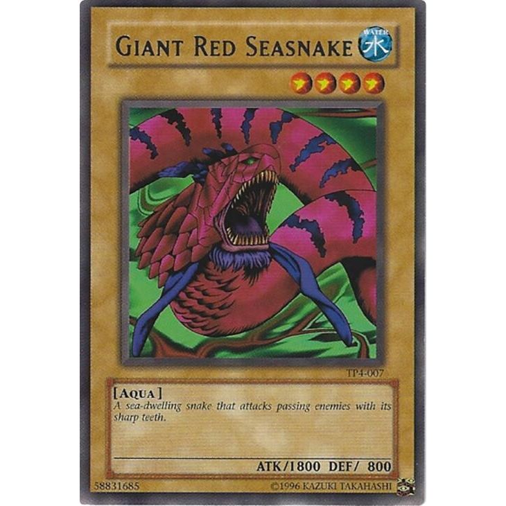Image for Giant Red Seasnake (TP4-007) (TP4) - YuGiOh