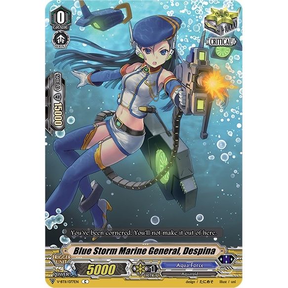 Image for Blue Storm Marine General, Despina (V-BT11/077EN) (V-BT11) - Cardfight Vanguard
