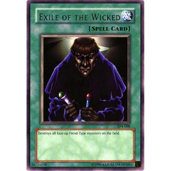 Image for Exile of the Wicked (TP4-008) (TP4) - YuGiOh