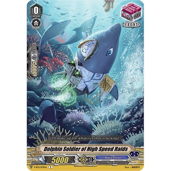 Image for Dolphin Soldier of High Speed Raids (V-BT11/079EN) (V-BT11) - Cardfight Vanguard