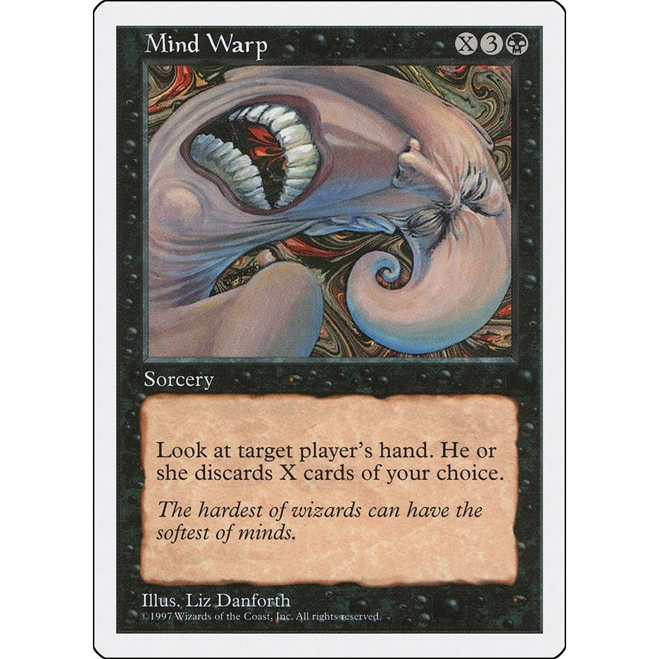 Image for Mind Warp (5ED) - Magic: The Gathering