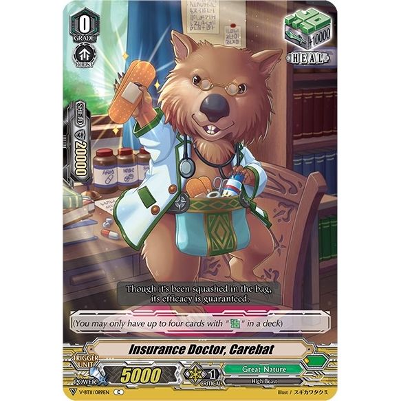 Image for Insurance Doctor, Carebat (V-BT11/089EN) (V-BT11) - Cardfight Vanguard