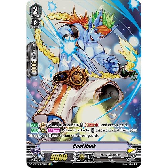 Image for Cool Hank (SP) (V-BT11/SP09EN) (V-BT11) - Cardfight Vanguard