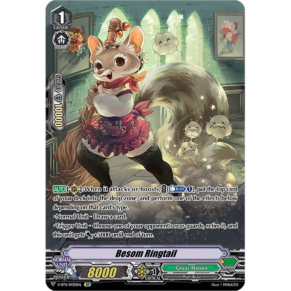 Image for Besom Ringtail (SP) (V-BT11/SP20EN) (V-BT11) - Cardfight Vanguard