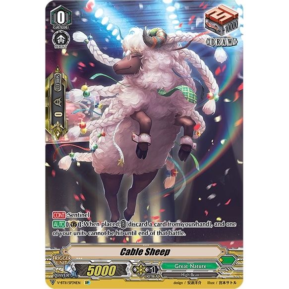 Image for Cable Sheep (SP) (V-BT11/SP34EN) (V-BT11) - Cardfight Vanguard