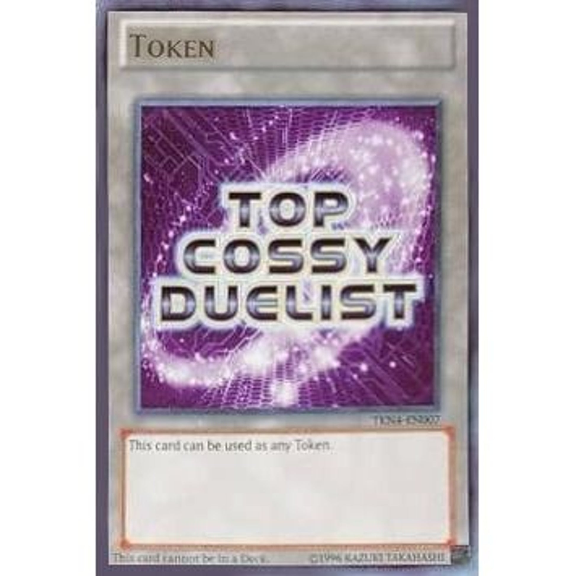 Image for Token: Top Ranked COSSY Duelist (Purple) (TKN4-EN007) (TKN) - YuGiOh