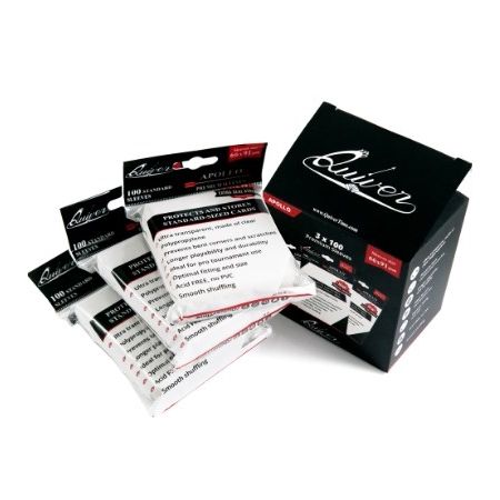 Image for Apollo Clear Card Sleeves for Standard Cards - Transparent (3 x 100) - Card Sleeves