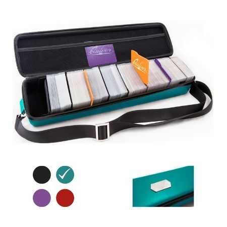 Image for Quiver Card Carrying Case - Teal - Collectible Storage