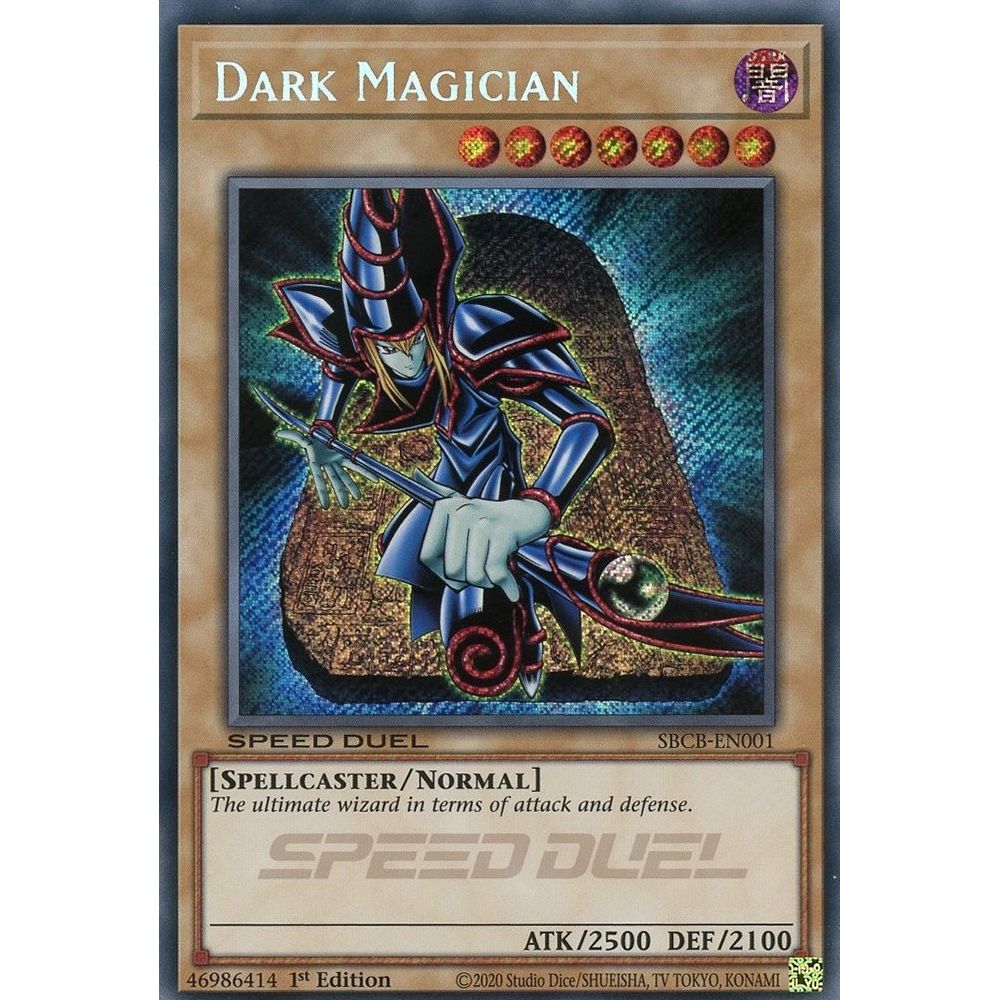 Image for Dark Magician (Secret) (SBCB-EN001) (SBCB) - YuGiOh