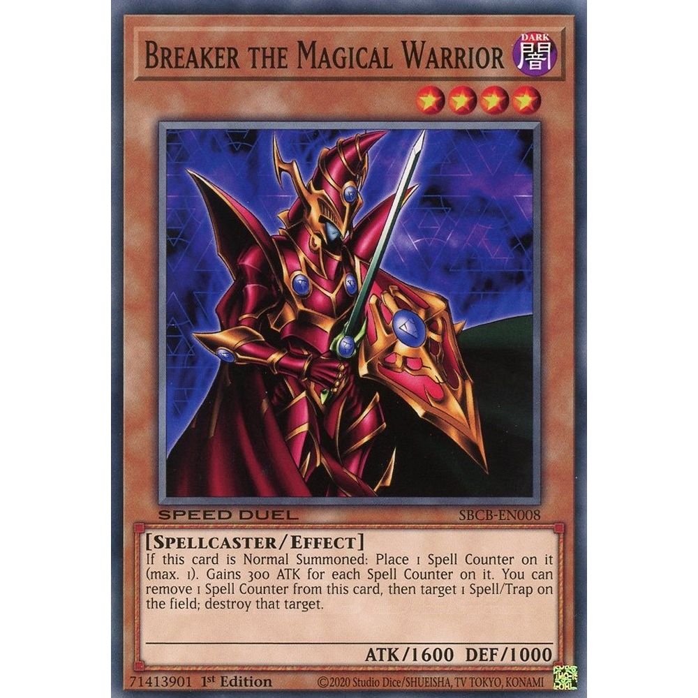 Image for Breaker the Magical Warrior (SBCB-EN008) (SBCB) - YuGiOh