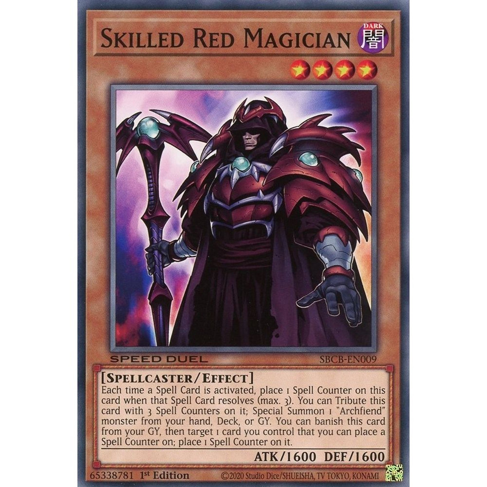 Image for Skilled Red Magician (SBCB-EN009) (SBCB) - YuGiOh