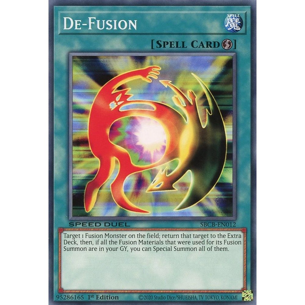 Image for De-Fusion (SBCB-EN012) (SBCB) - YuGiOh