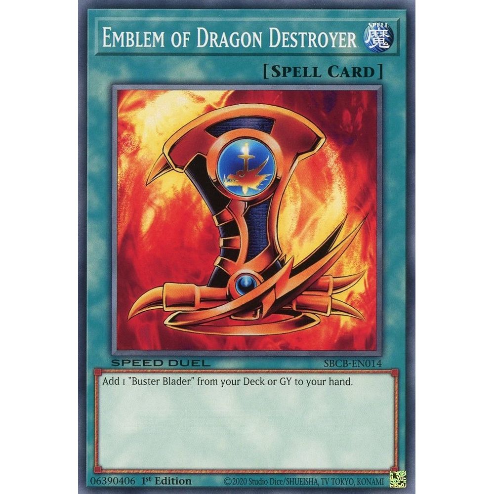 Image for Emblem of Dragon Destroyer (SBCB-EN014) (SBCB) - YuGiOh