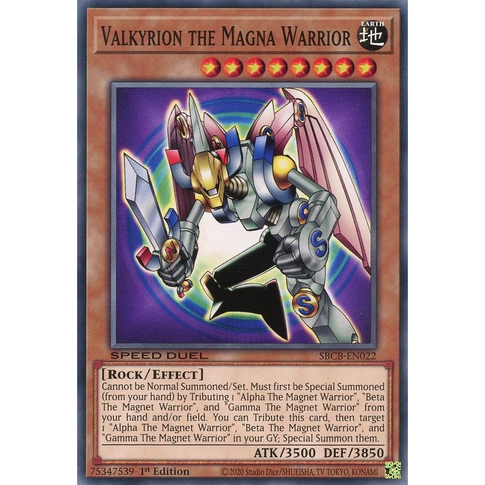 Image for Valkyrion the Magna Warrior (SBCB-EN022) (SBCB) - YuGiOh
