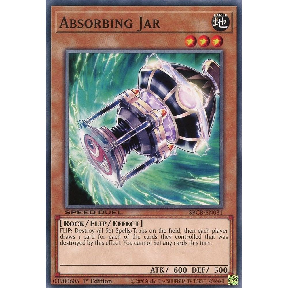 Image for Absorbing Jar (SBCB-EN031) (SBCB) - YuGiOh