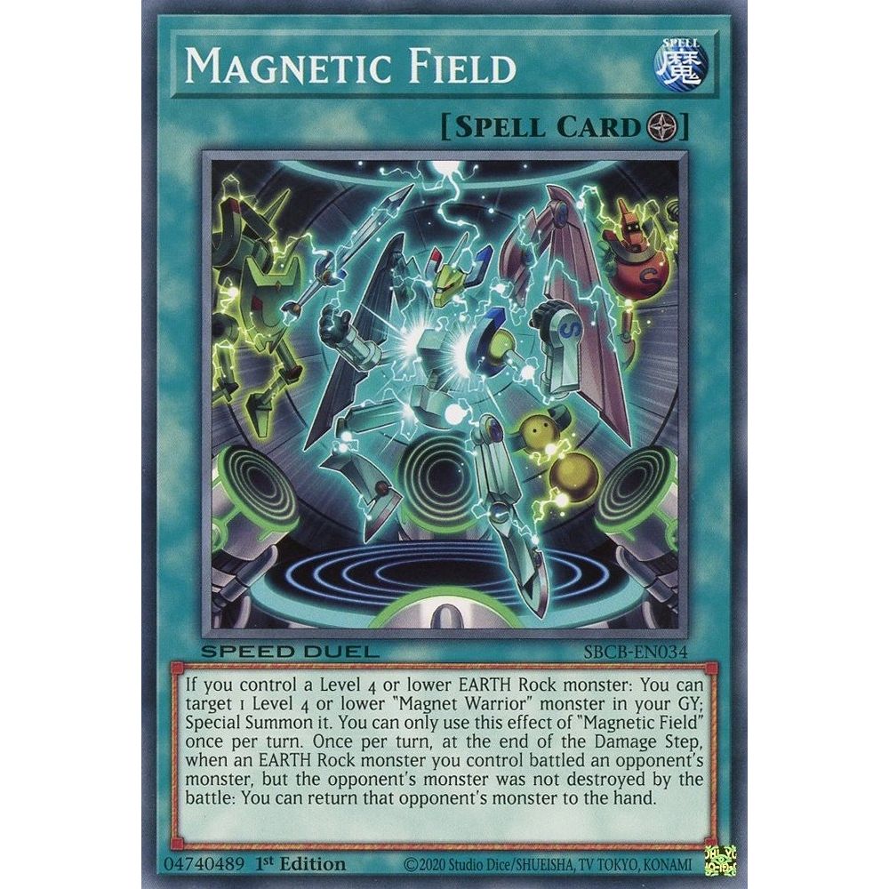 Image for Magnetic Field (SBCB-EN034) (SBCB) - YuGiOh