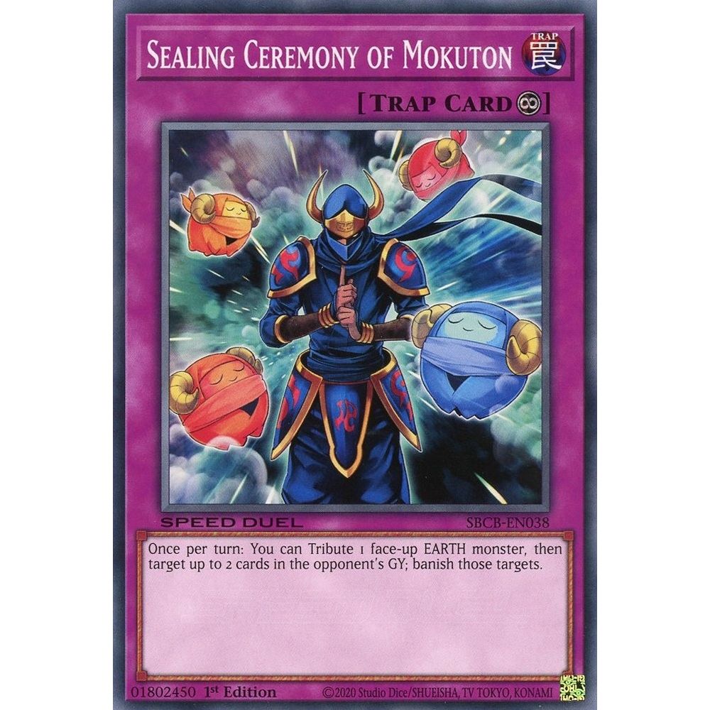 Image for Sealing Ceremony of Mokuton (SBCB-EN038) (SBCB) - YuGiOh