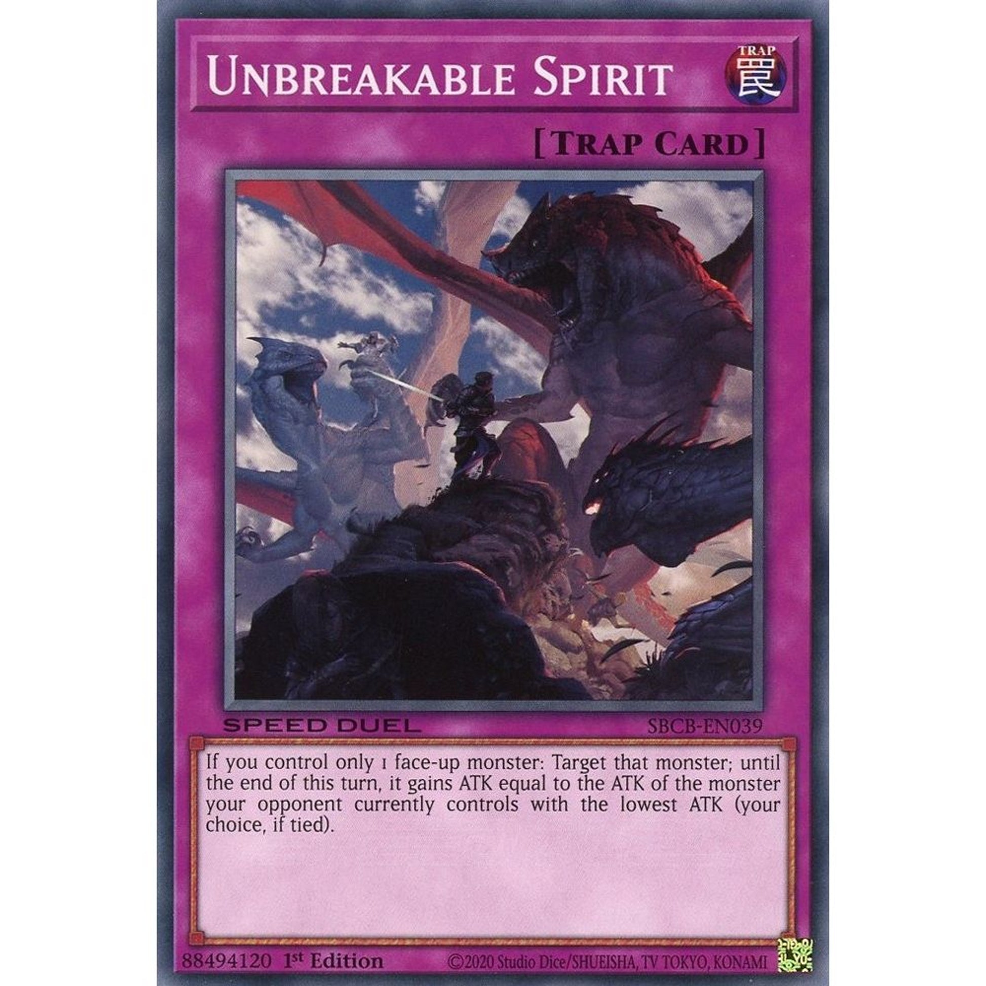 Image for Unbreakable Spirit (SBCB-EN039) (SBCB) - YuGiOh