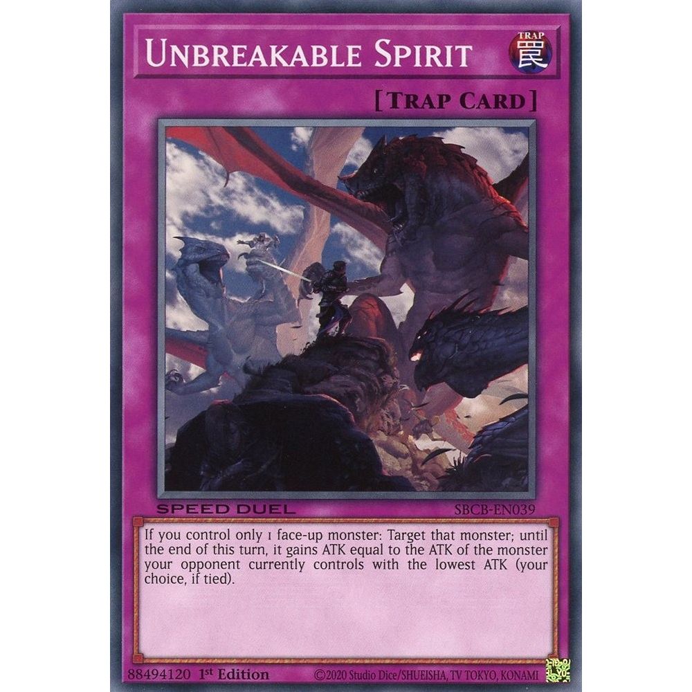 Image for Unbreakable Spirit (SBCB-EN039) (SBCB) - YuGiOh