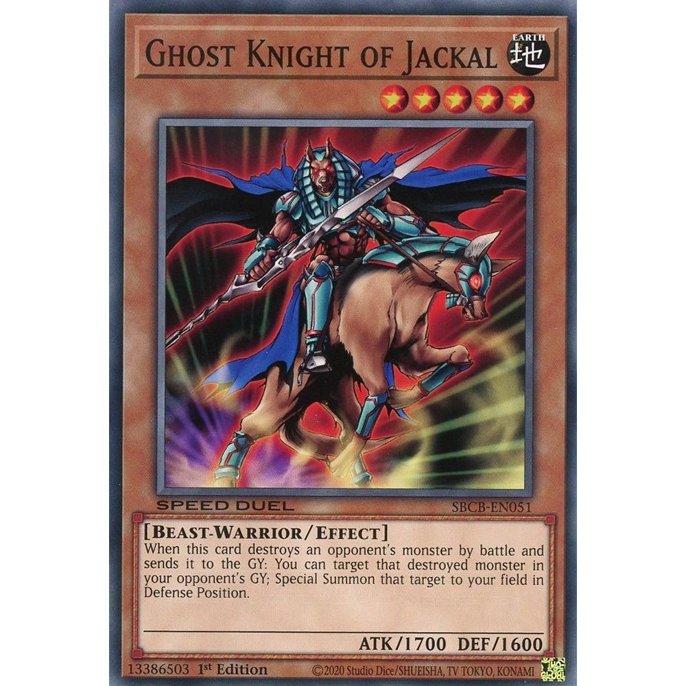 Image for Ghost Knight of Jackal (SBCB-EN051) (SBCB) - YuGiOh