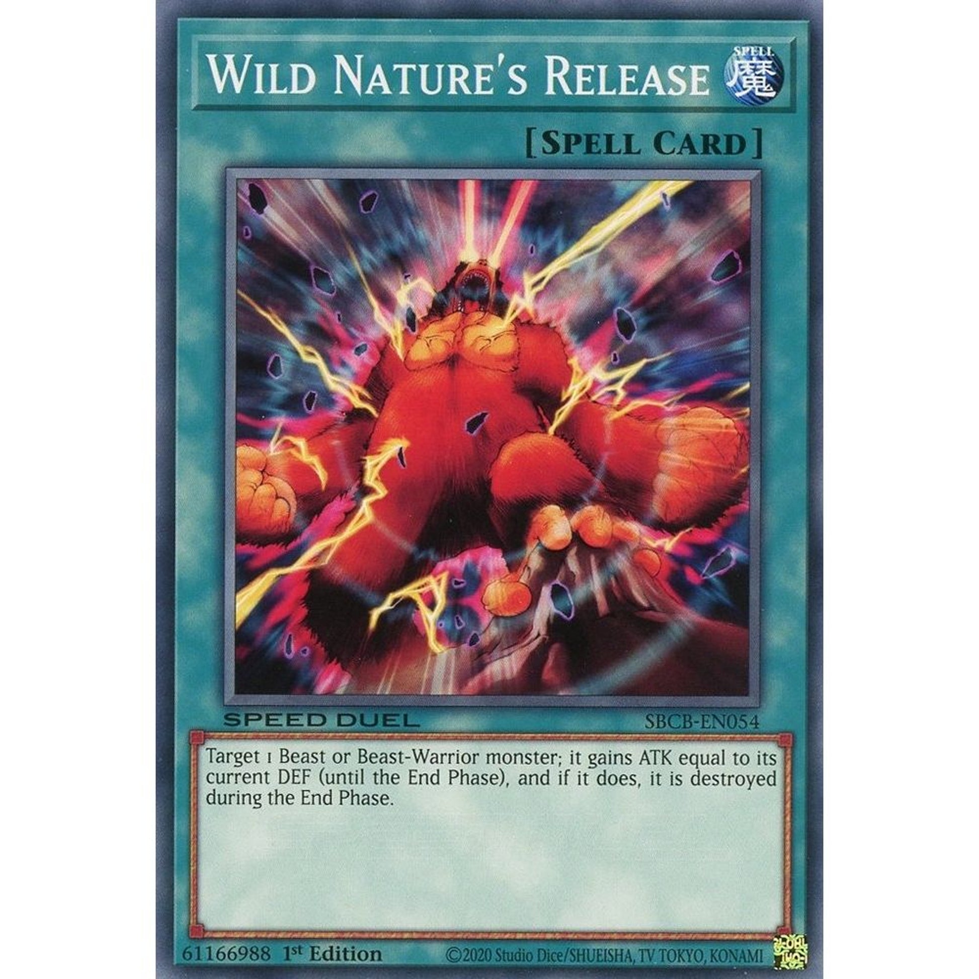 Image for Wild Nature's Release (SBCB-EN054) (SBCB) - YuGiOh