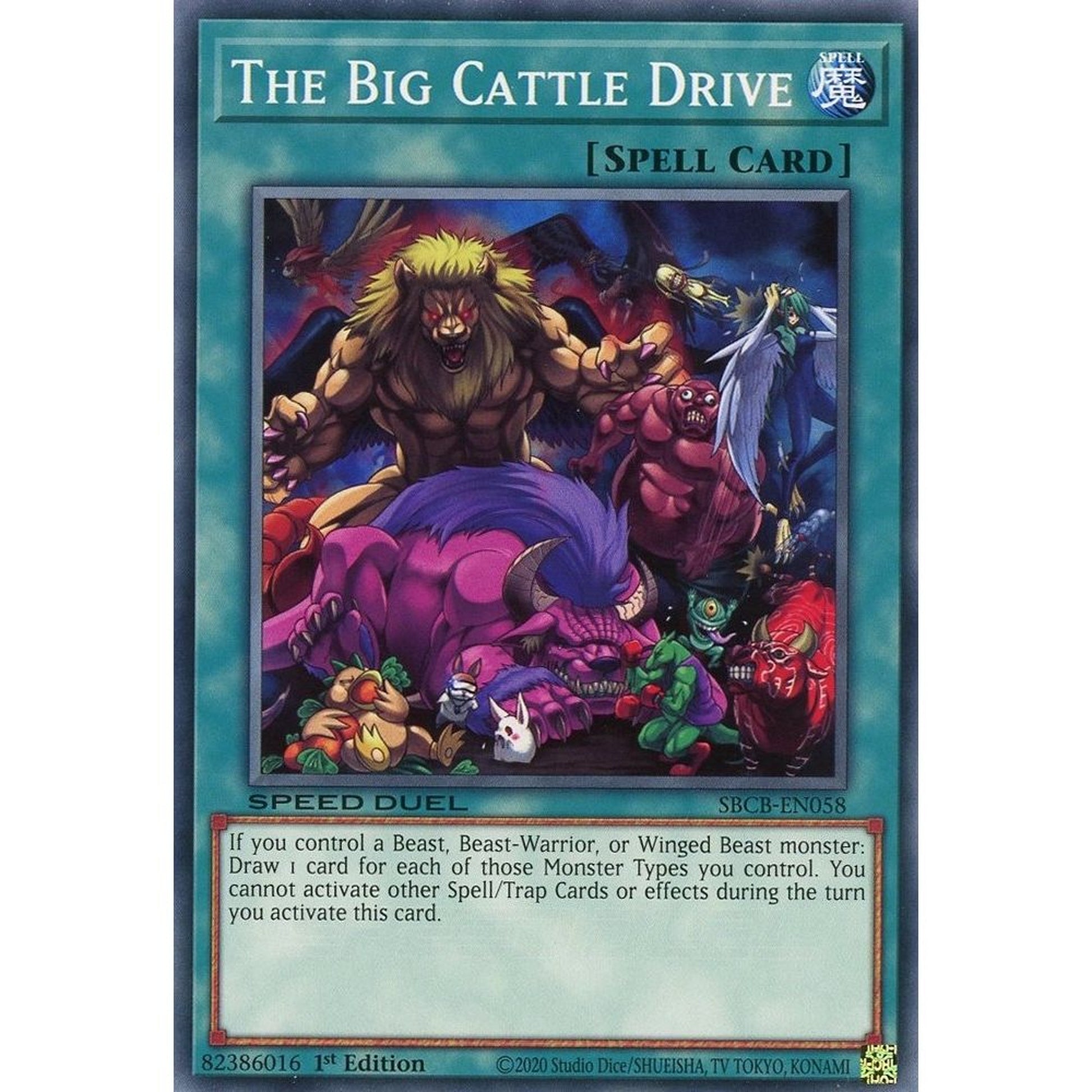 Image for The Big Cattle Drive (SBCB-EN058) (SBCB) - YuGiOh