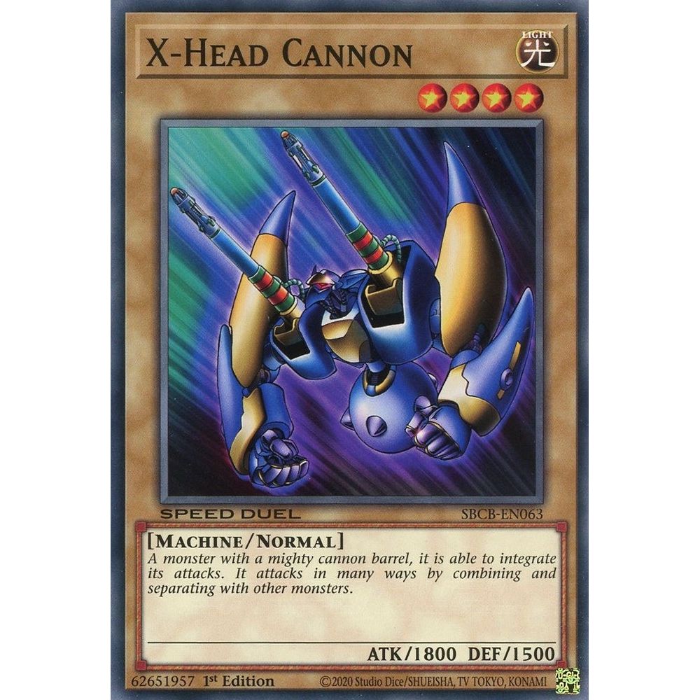Image for X-Head Cannon (SBCB-EN063) (SBCB) - YuGiOh