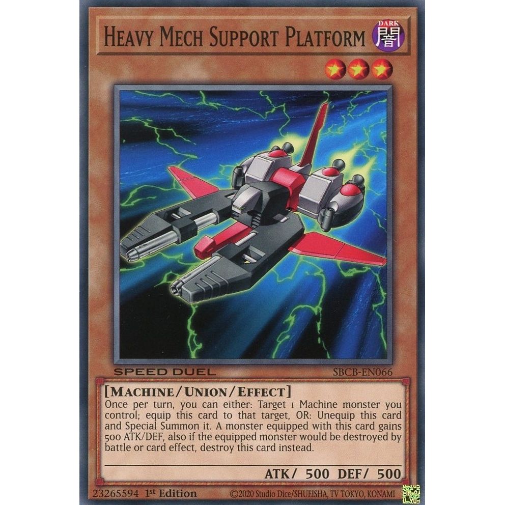 Image for Heavy Mech Support Platform (SBCB-EN066) (SBCB) - YuGiOh