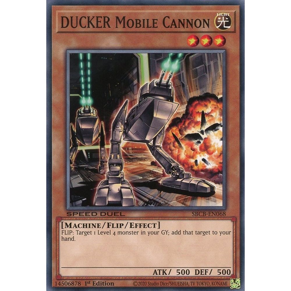 Image for DUCKER Mobile Cannon (SBCB-EN068) (SBCB) - YuGiOh