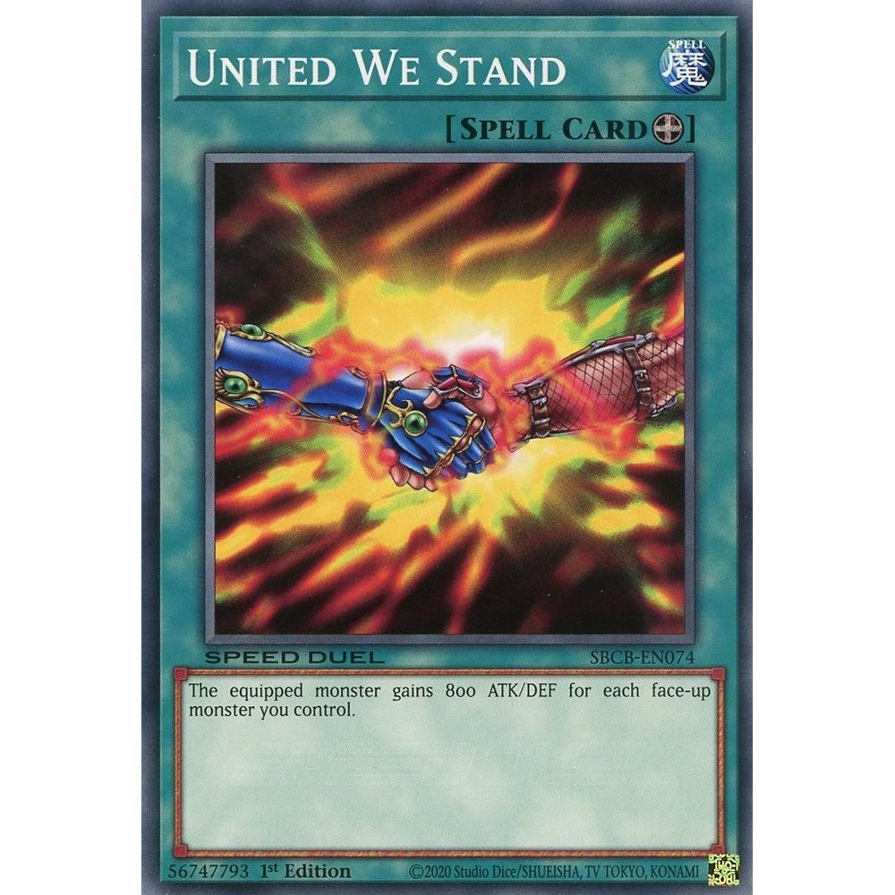 Image for United We Stand (SBCB-EN074) (SBCB) - YuGiOh