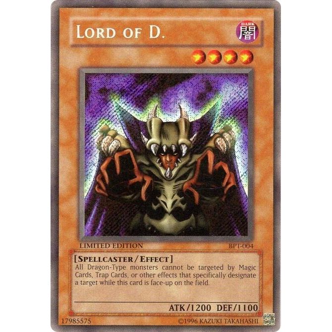 Image for Lord of D. (BPT-004) (BPT) - YuGiOh