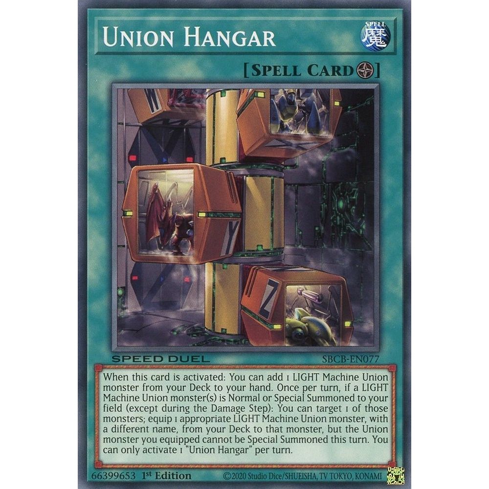 Image for Union Hangar (SBCB-EN077) (SBCB) - YuGiOh