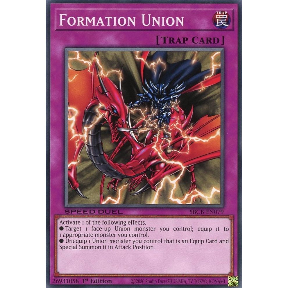 Image for Formation Union (SBCB-EN079) (SBCB) - YuGiOh