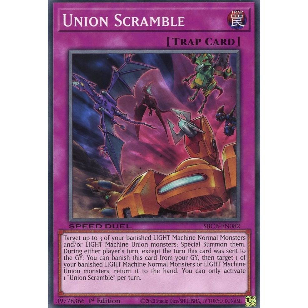 Image for Union Scramble (SBCB-EN082) (SBCB) - YuGiOh