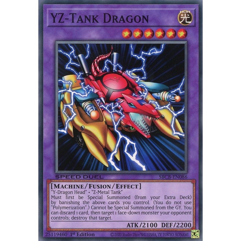Image for YZ-Tank Dragon (SBCB-EN086) (SBCB) - YuGiOh