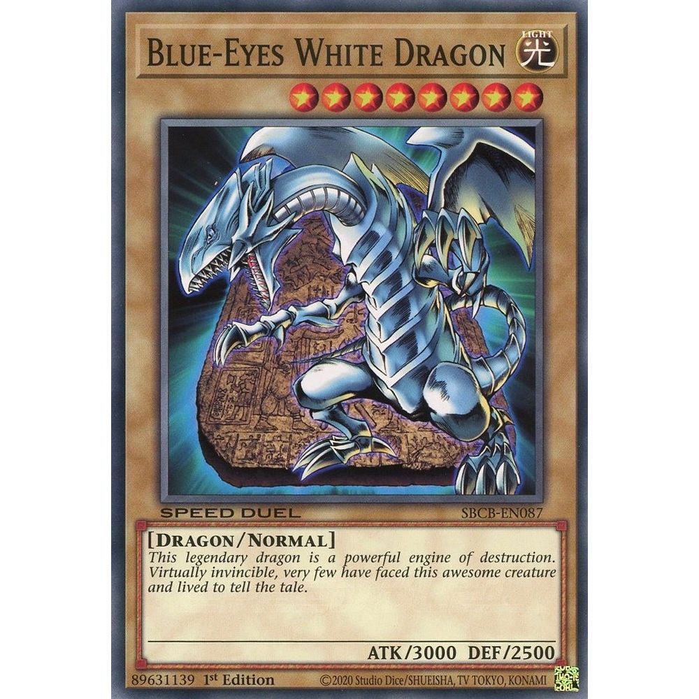 Image for Blue-Eyes White Dragon (SBCB-EN087) (SBCB) - YuGiOh