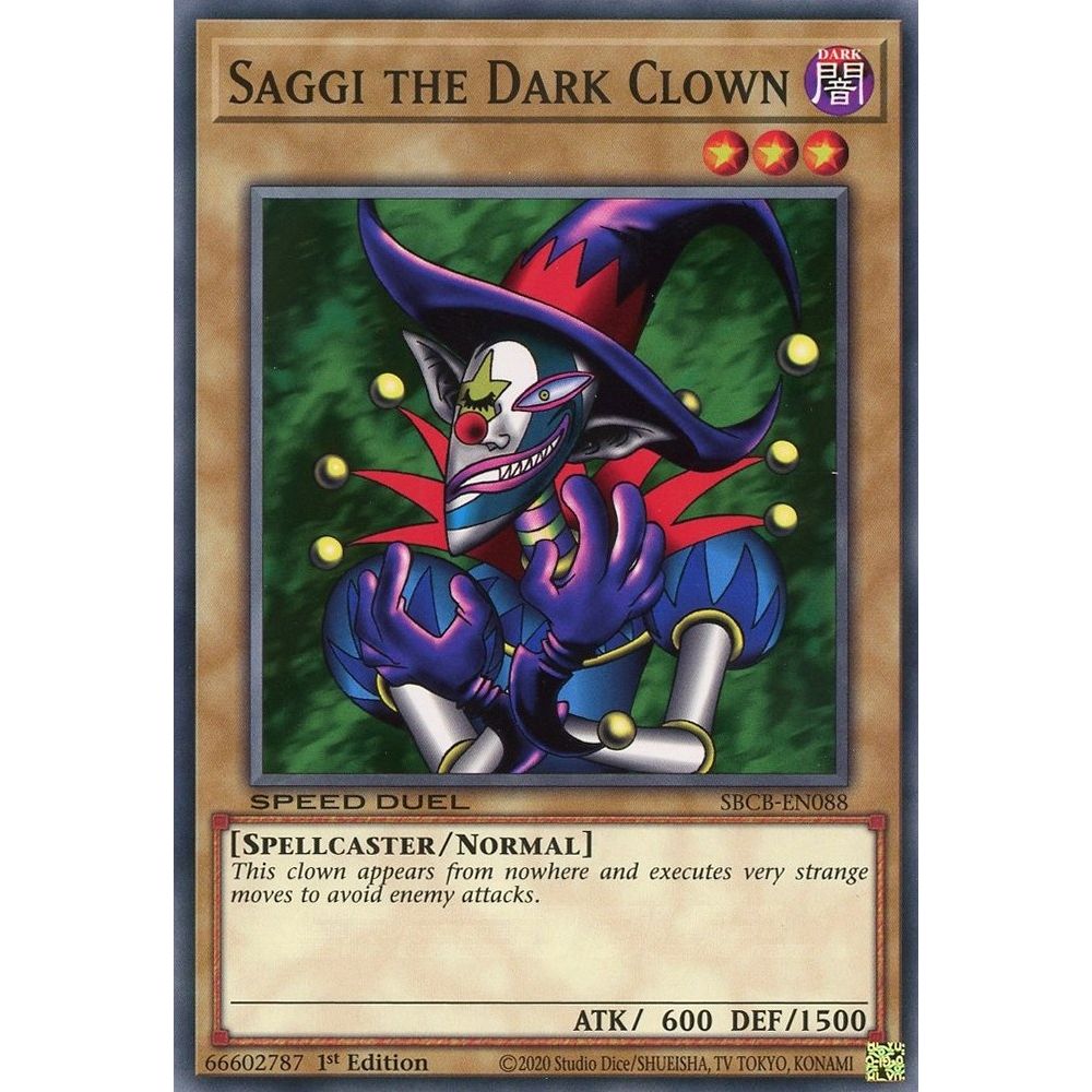 Image for Saggi the Dark Clown (SBCB-EN088) (SBCB) - YuGiOh