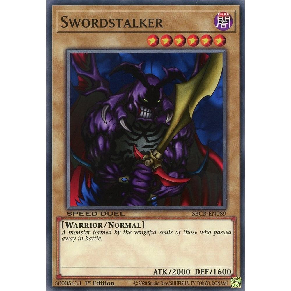 Image for Swordstalker (SBCB-EN089) (SBCB) - YuGiOh