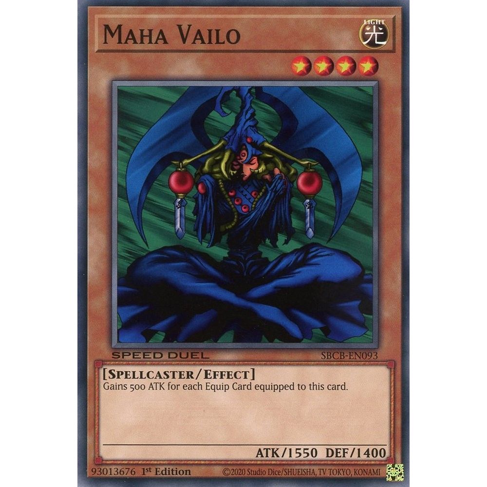 Image for Maha Vailo (SBCB-EN093) (SBCB) - YuGiOh