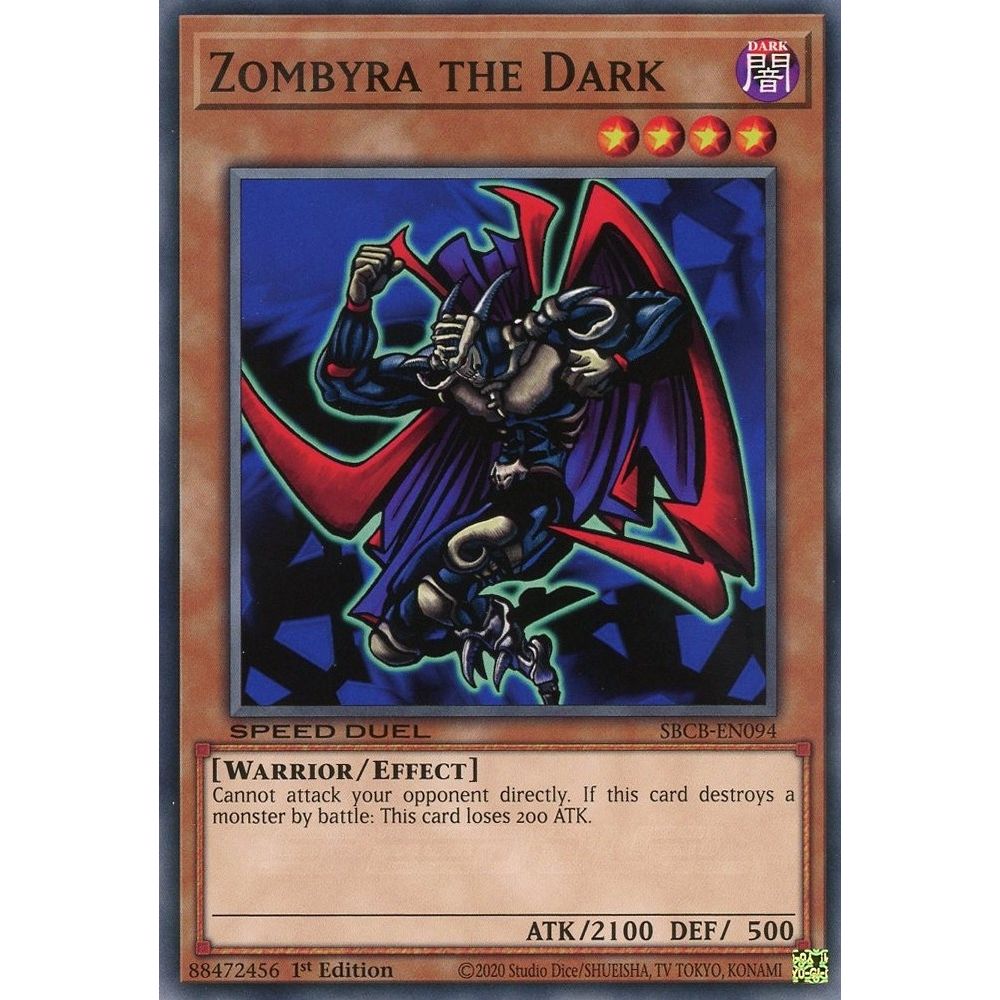 Image for Zombyra the Dark (SBCB-EN094) (SBCB) - YuGiOh