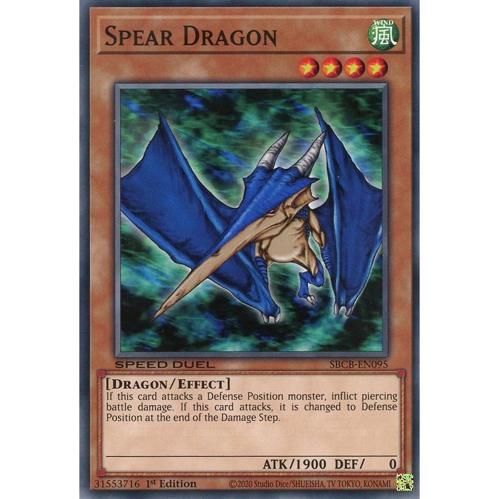 Image for Spear Dragon (SBCB-EN095) (SBCB) - YuGiOh