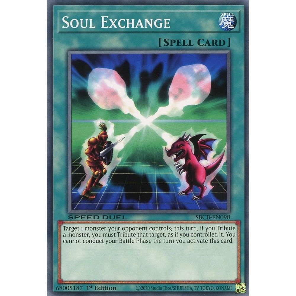 Image for Soul Exchange (SBCB-EN098) (SBCB) - YuGiOh