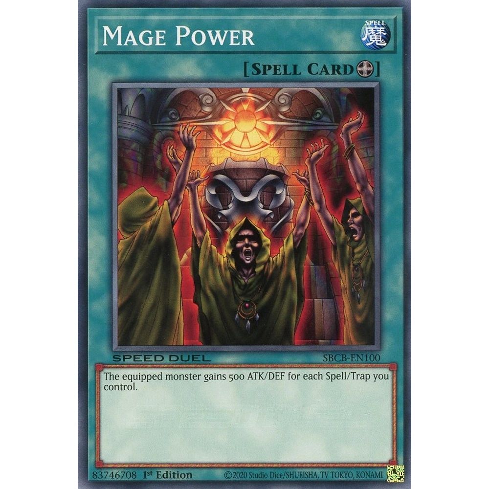 Image for Mage Power (SBCB-EN100) (SBCB) - YuGiOh