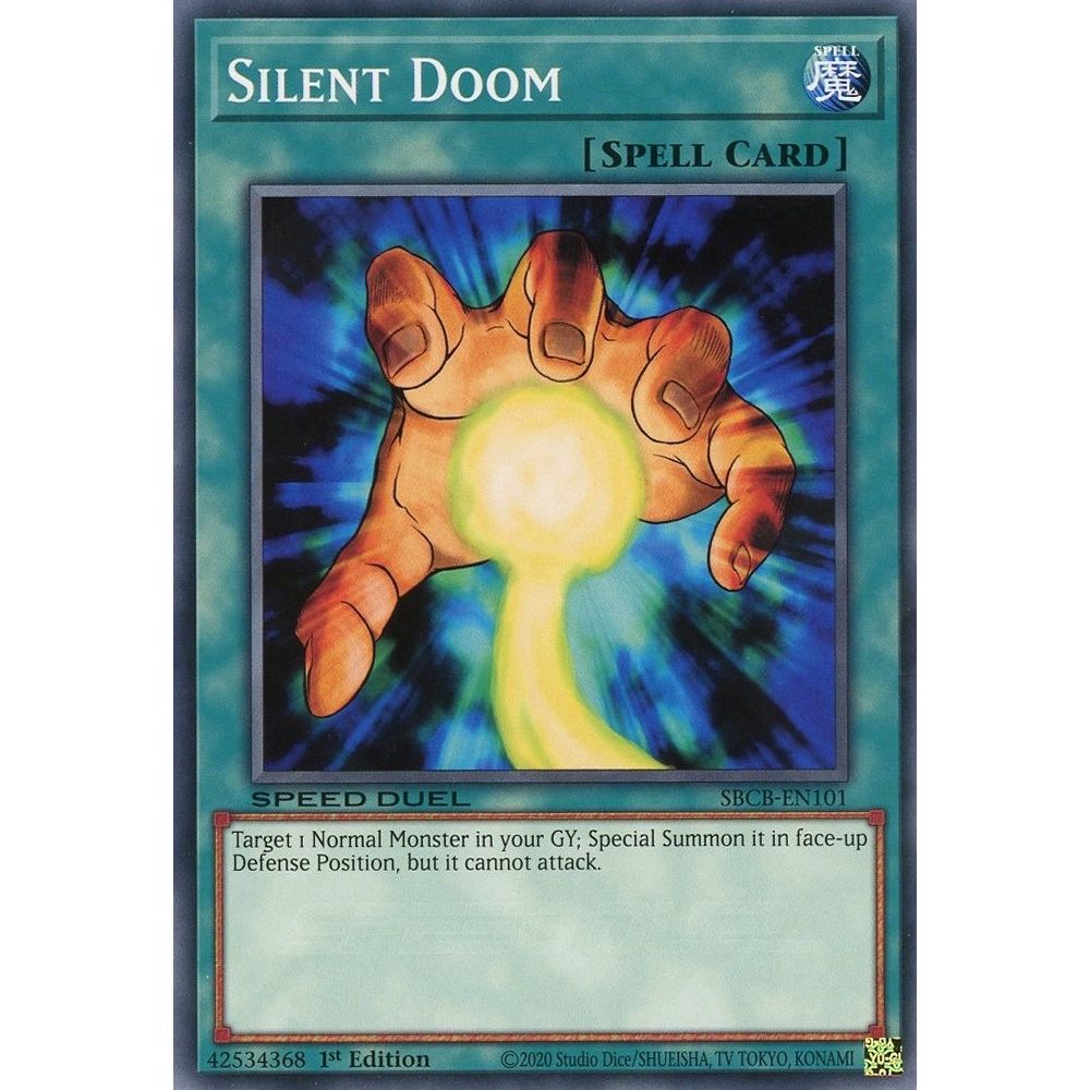 Image for Silent Doom (SBCB-EN101) (SBCB) - YuGiOh