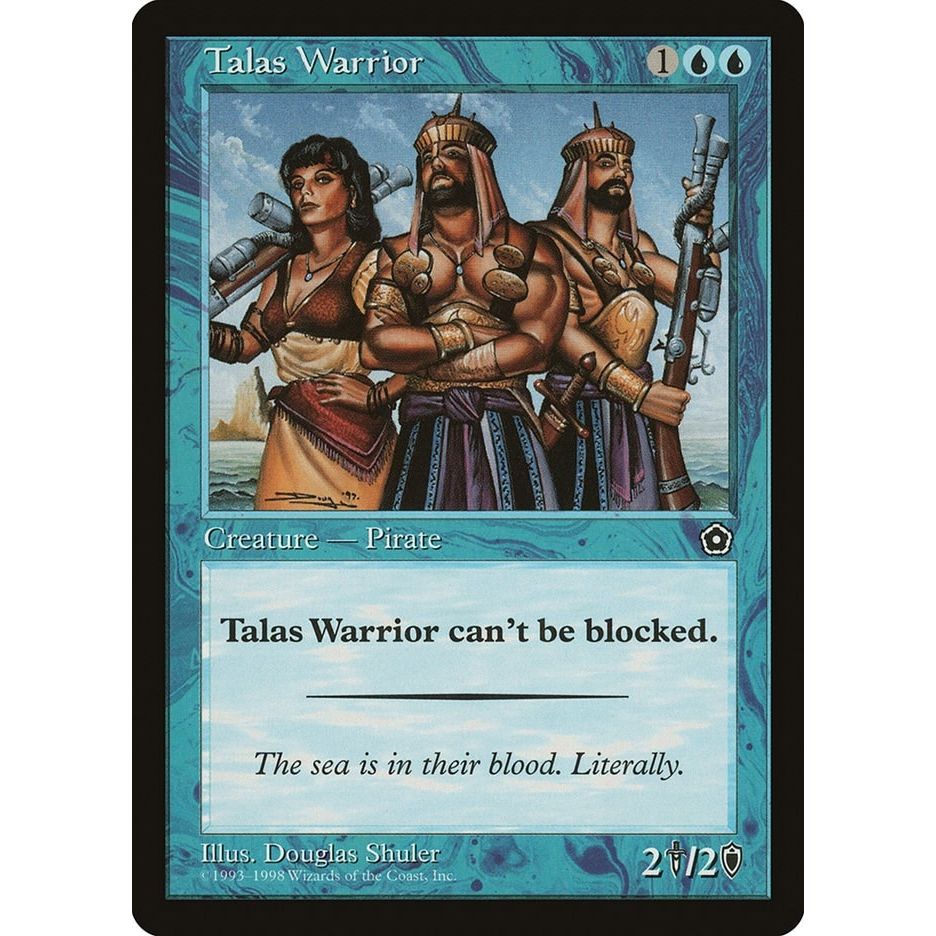 Image for Talas Warrior (P02) - Magic: The Gathering