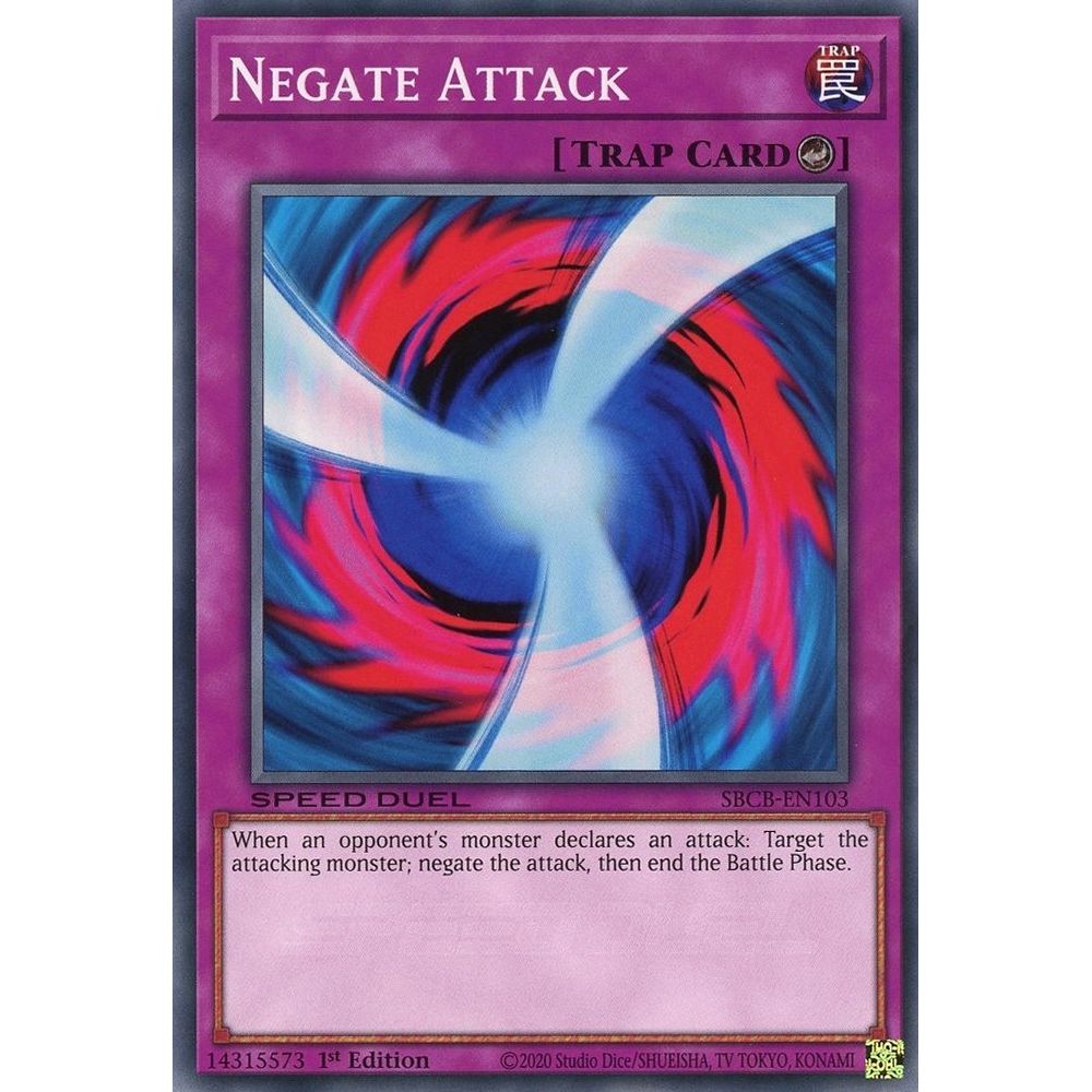 Image for Negate Attack (SBCB-EN103) (SBCB) - YuGiOh