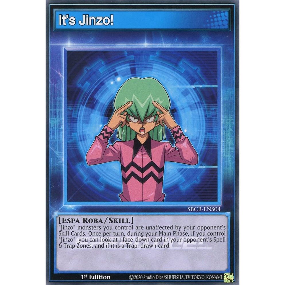 Image for It's Jinzo! (SBCB-ENS04) (SBCB) - YuGiOh