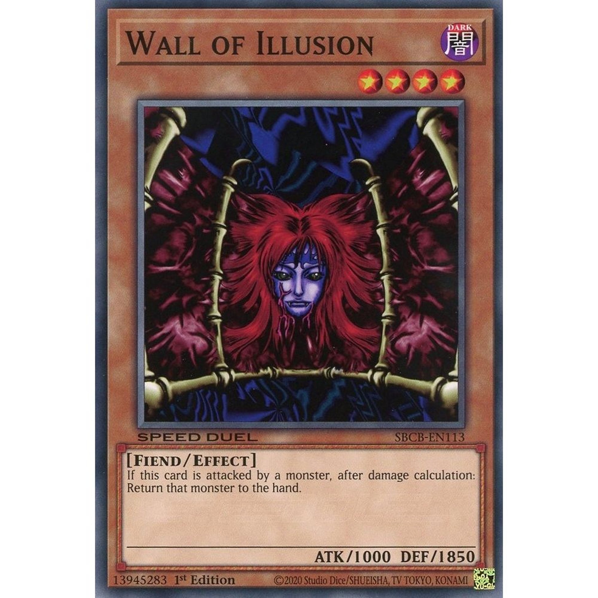 Image for Wall of Illusion (SBCB-EN113) (SBCB) - YuGiOh