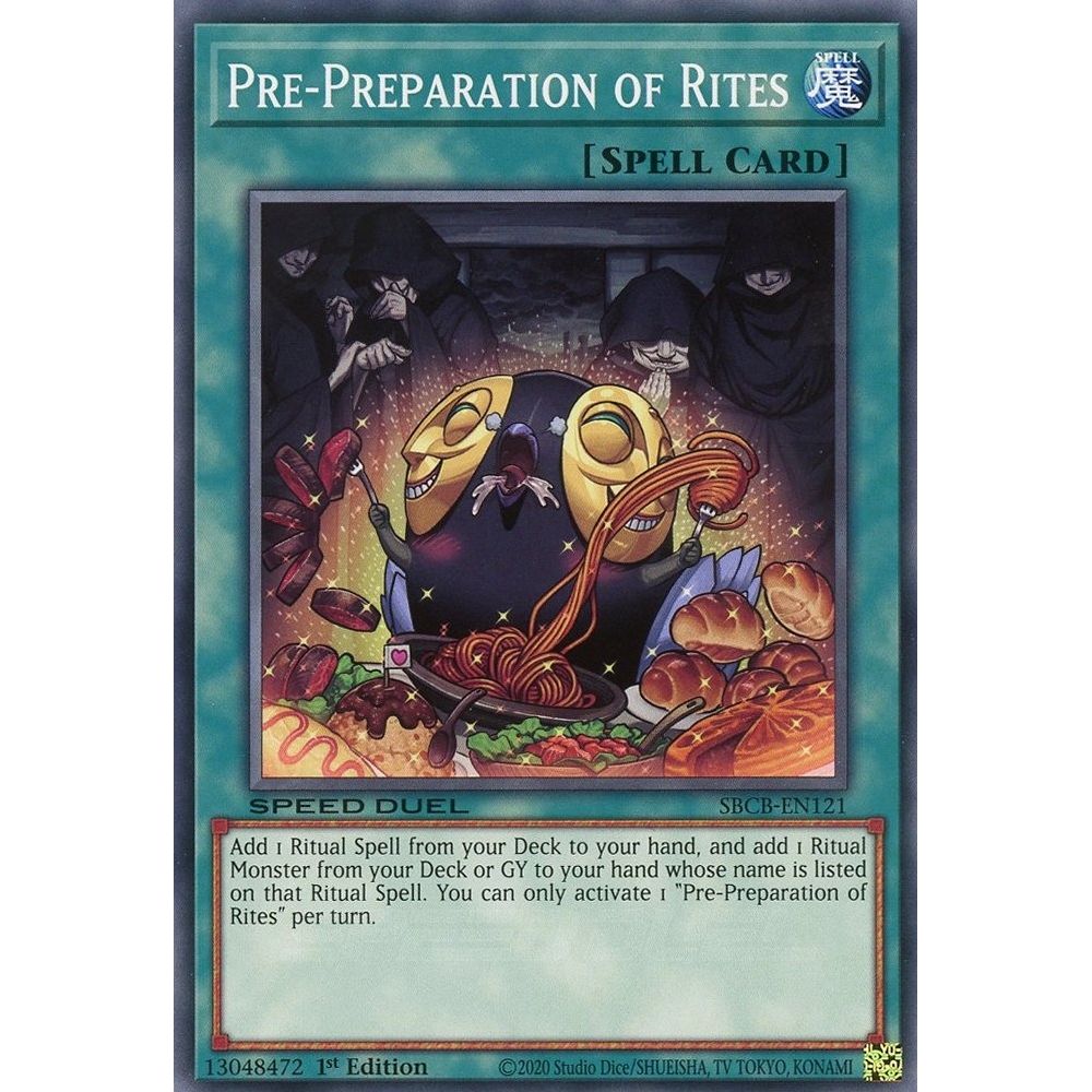 Image for Pre-Preparation of Rites (SBCB-EN121) (SBCB) - YuGiOh