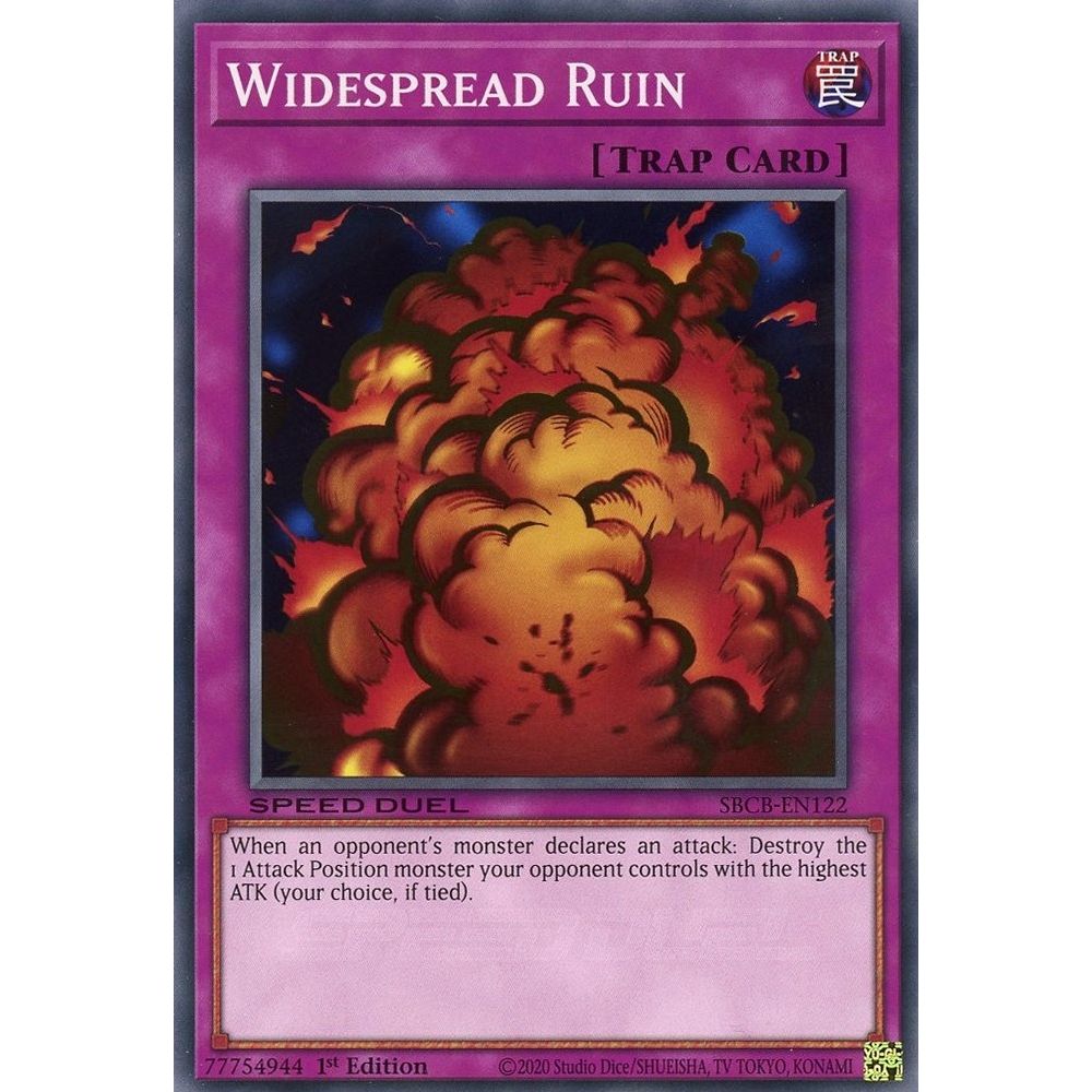 Image for Widespread Ruin (SBCB-EN122) (SBCB) - YuGiOh